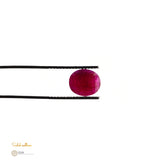 Natural Ruby – Certified by GIA | 4.00 Carats | Heated & Lead Glass Filled | Report No. 6485554749